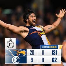 Kennedy is known by australian fans as jesus due to his apparent resemblance to traditional depictions of jesus earlier in his playing career.23. Josh Kennedy Kicked 10 Goals West Coast Are 7th On Afl Ladder After Round 2