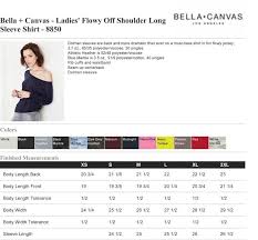 Image Result For Bella Canvas 8850 Ladies Flowy Long