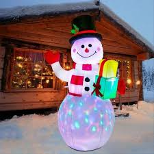 5ft Inflatable Snowman Blow Up