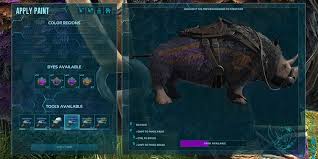 How To Paint Dinos In Ark Survival Evolved