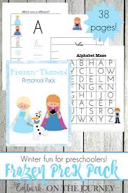 Free Frozen Printable And Activities Preschool Pack
