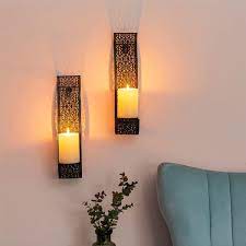 Shelving Solution Wall Sconce Candle