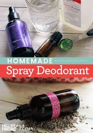 diy spray deodorant recipe