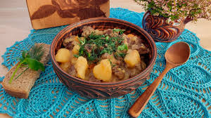 moose stew with potatoes a favorite of