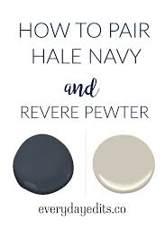 how to pair hale navy revere pewter