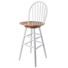 Search for bar stools swivel wood at searchandshopping.org. Winsome Wood Wagner Arrow Back Swivel Seat Bar Stool Natural White Finish Walmart Com Walmart Com