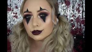 creepy cute clown halloween makeup