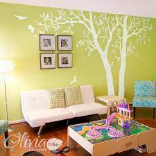White Tree Decal Huge Home Decor Large