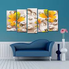 Canvas 999 Printed Yellow Flowers