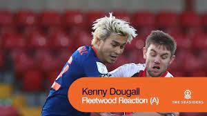 Kenny dougall was the unlikely wembley hero as blackpool came from behind to beat lincoln city and secure promotion to the championship. It Was A Tough Game Physically Kenny Dougall Fleetwood Reaction Youtube