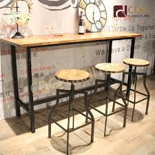 Diy concrete top coffee bar from the. High Quality Latest Design Nightclub Furniture Industrial Iron Bar Chairs And Tables For Coffee Shop 667bt Stw Re19060 Jiemei