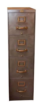 four drawer steel filing cabinet by