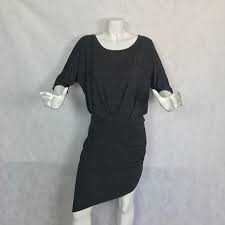 Splendid Dress Gray Irregular Hem Size M Nwt