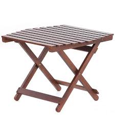 Side Table Portable Folding Table