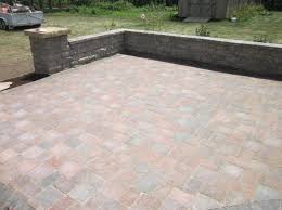 Concrete Or Brick Paver Patio
