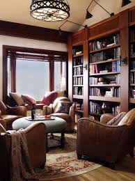 30 home library design tips for small