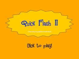 play quick flash ii multiplication com