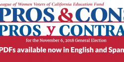 Our Pros And Cons On The Ballot Measures Online Now In