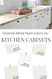 best white paint for kitchen cabinets