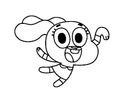 All coloring pages » cartoon » the amazing world of gumball. Coloring Pages Gumball Darwin 1