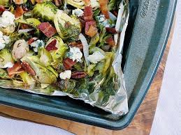 bacon blue cheese brussels sprouts