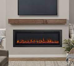 Metal Electric Fireplaces Pottery Barn