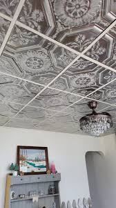 Painted Tin Ceiling Tiles