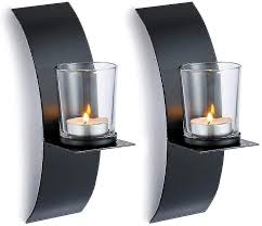 Wall Sconce Candle Holder Shelf