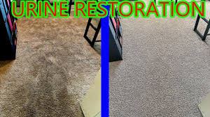 pet urine damaged carpet
