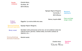 Maybe you would like to learn more about one of these? How To Write A Formal Letter In Italian