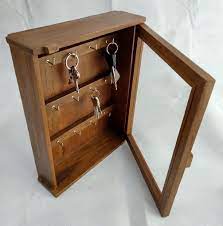 key cabinet teak key cabinet wood