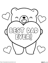 free father s day coloring pages