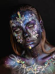 fantasy face art makeup