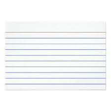 Printable Index Cards 3 X 5 Avery Index Cards 3 X 5 Template