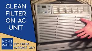 This is simply to remind you to clean the filter. Clean Filter On Ge Window Ac Unit Cleaning Air Filter On Air Conditioner Youtube