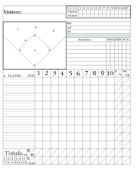 Lineup Card Template Baseball Word Excel Spitznas Info