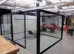 view glass office wall system glass