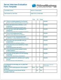 Data center assessment & recommendations quad hall anex prepared for: 11 Free Interview Evaluation Forms Scorecard Templates