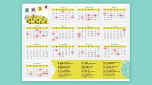 Free Printable 2020 Calendar With Holidays Free Printables