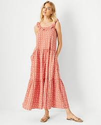 Kranda® women summer boho long maxi sleeveless beach dress $27.99buy now. Dresses For Tall Women Ann Taylor