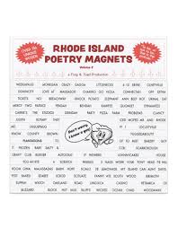 rhode island poetry magnets vol 2 home