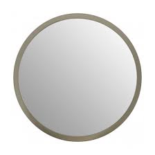 Athens Small Round Wall Bedroom Mirror