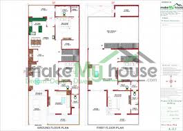 Buy 30x70 House Plan 30 By 70 Front