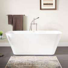 Finding the best freestanding tubs is now proving to be a daunting task. 66 Inoma Solid Surface Freestanding Tub Gloss Finish Bathtubs