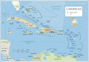 Political Map of the Caribbean - Nations Online Project