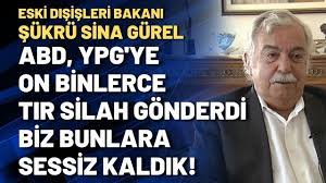 Şükrü Sina Gürel: ABD, YPG'ye on binlerce tır silah ve malzeme gönderdi,  biz bunlara sessiz kaldık! - YouTube