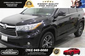 Used Toyota Highlander For In