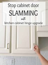 kitchen cabinet hinge upgrade
