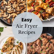 easy air fryer recipes for beginners