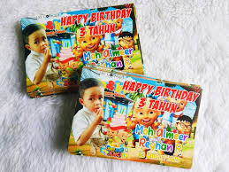 Temukan juga harga dekorasi ulang tahun anak laki laki,dekorasi ulang tahun anak. Stiker Ulang Tahun Rumah Kreasi Jasmine Facebook
